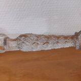 Portieux candle holder in molded glass