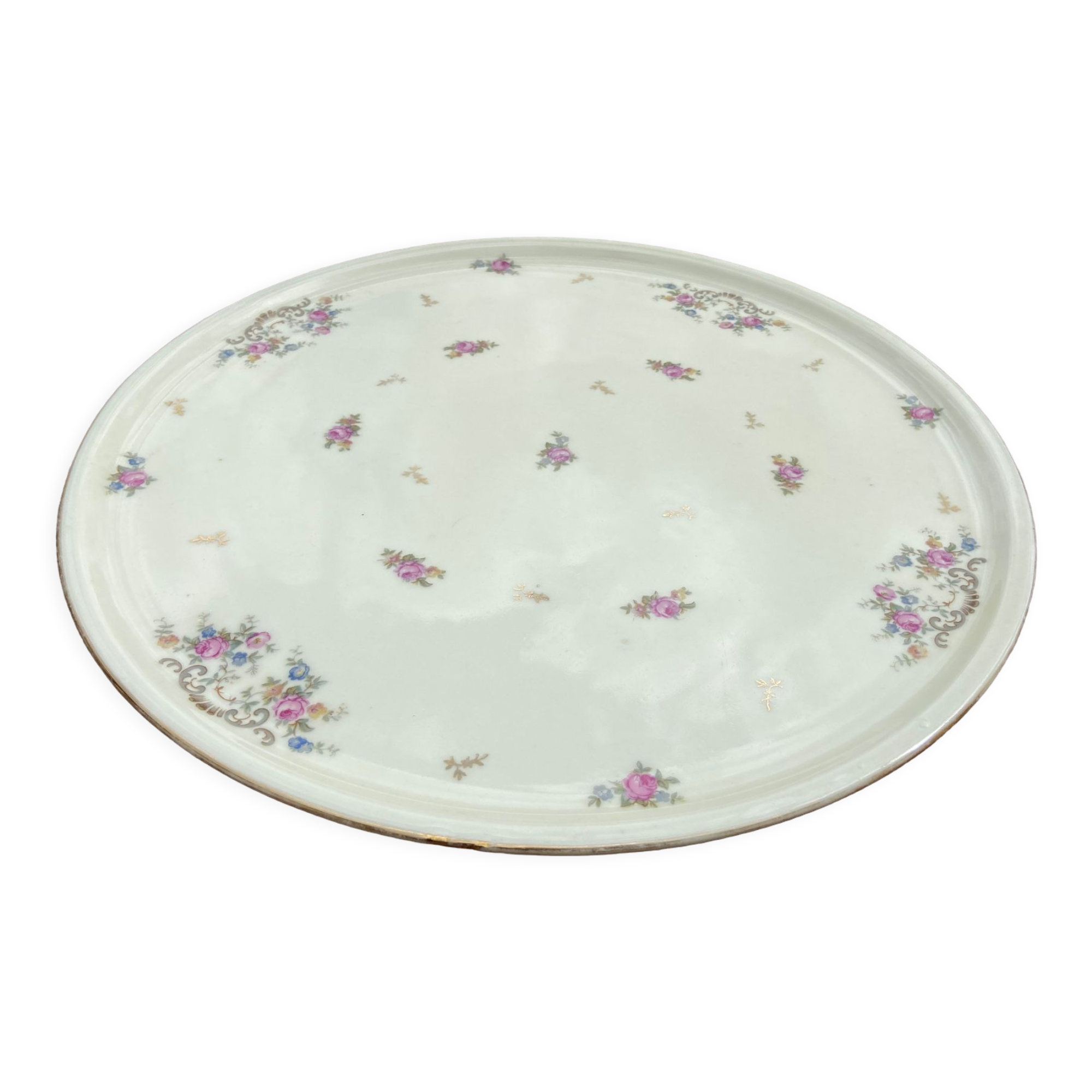 Antique Limoges earthenware dish