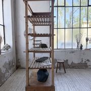 Bibliothèque étagère de métier 1950 démontable