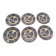 6 assiettes à dessert . Burgeland . Villeroy et boch