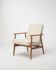 Fauteuil Lisek Mid-Century – Original vintage des années 1960 restauré par Henryk Lis