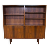 Rosewood Standing Bookcase/Bar Cabinet From Viby Møbelfabrik