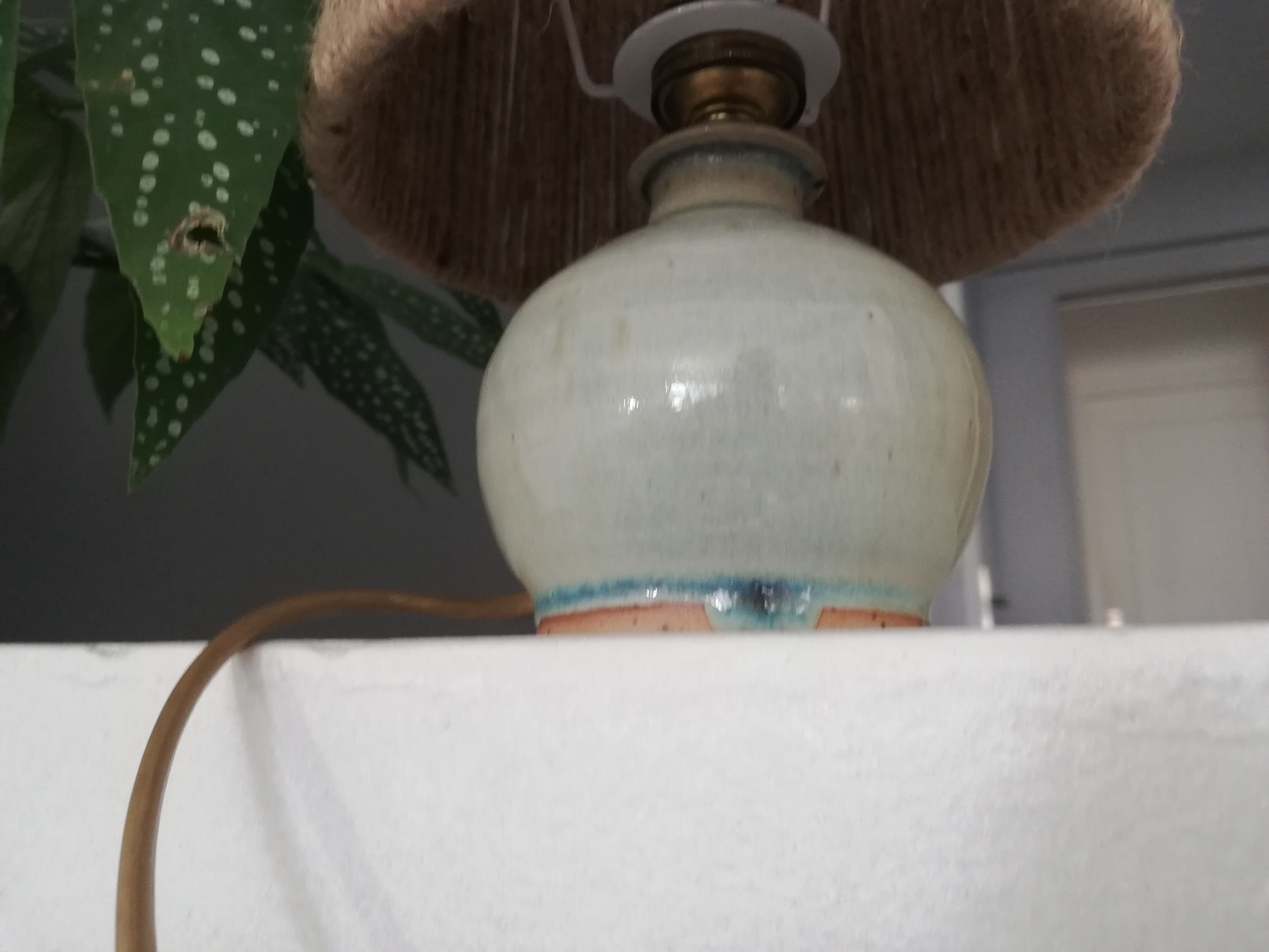 Lampe vintage céramique