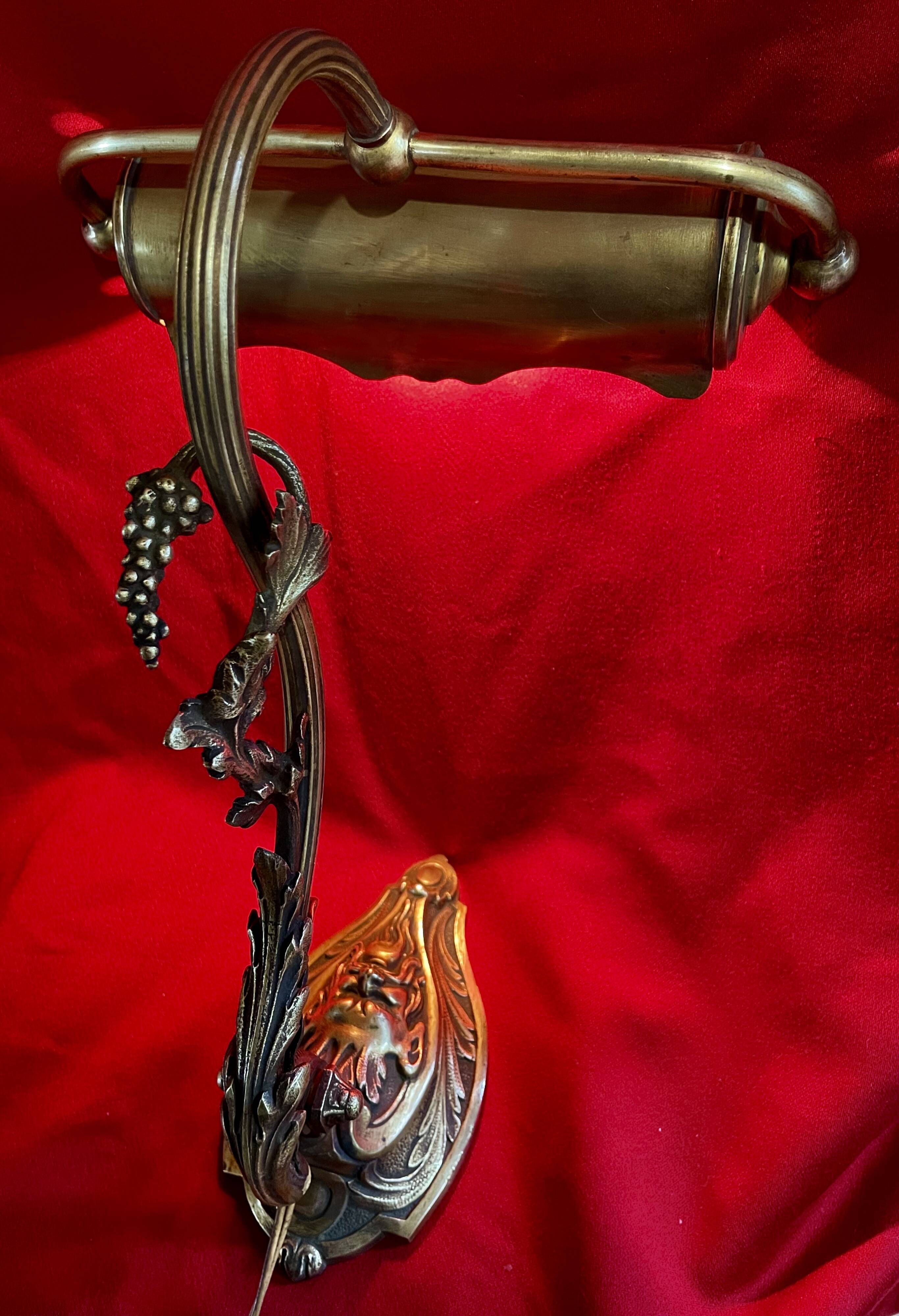 Desk lamp, stamped, 1930