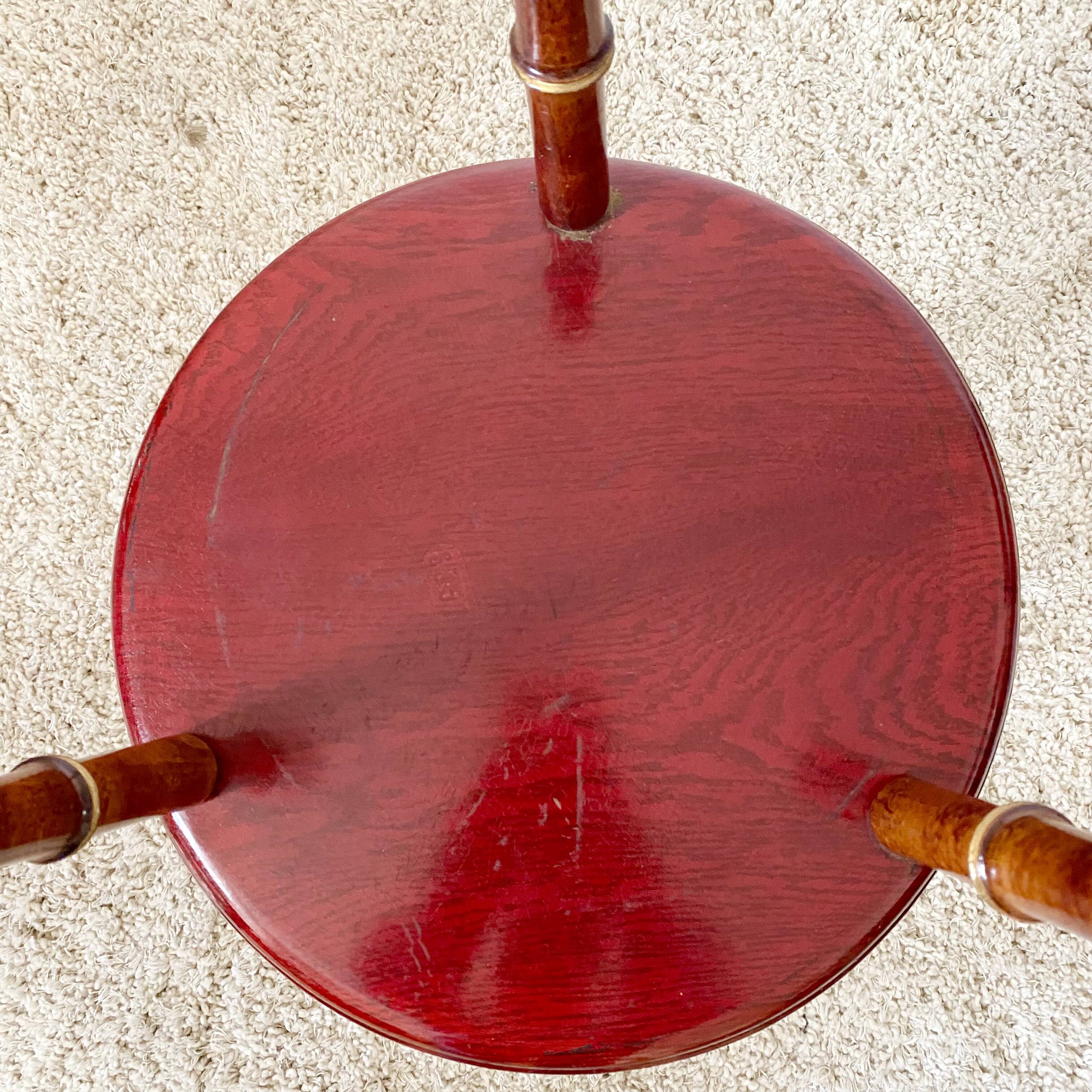 Paper maché and bamboo harness