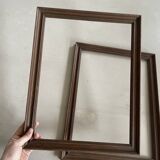 Set of 2 wooden frames 45x35cm