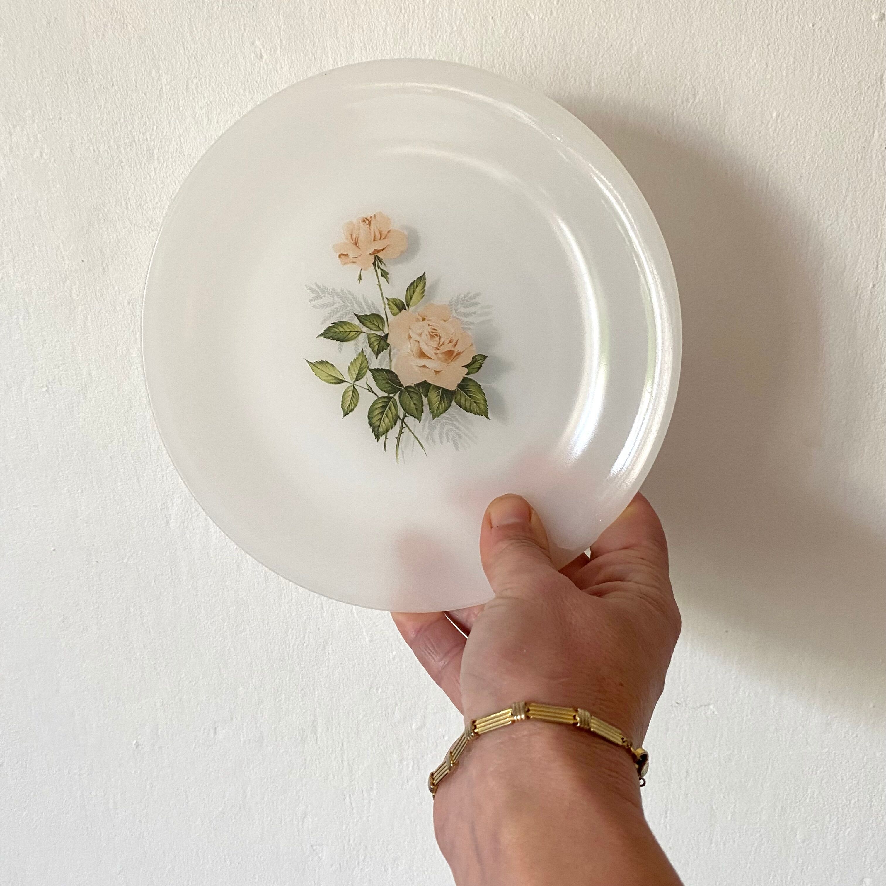 Dessert plates Rose Arcopal