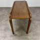 1950s modernist side table, wood, vintage