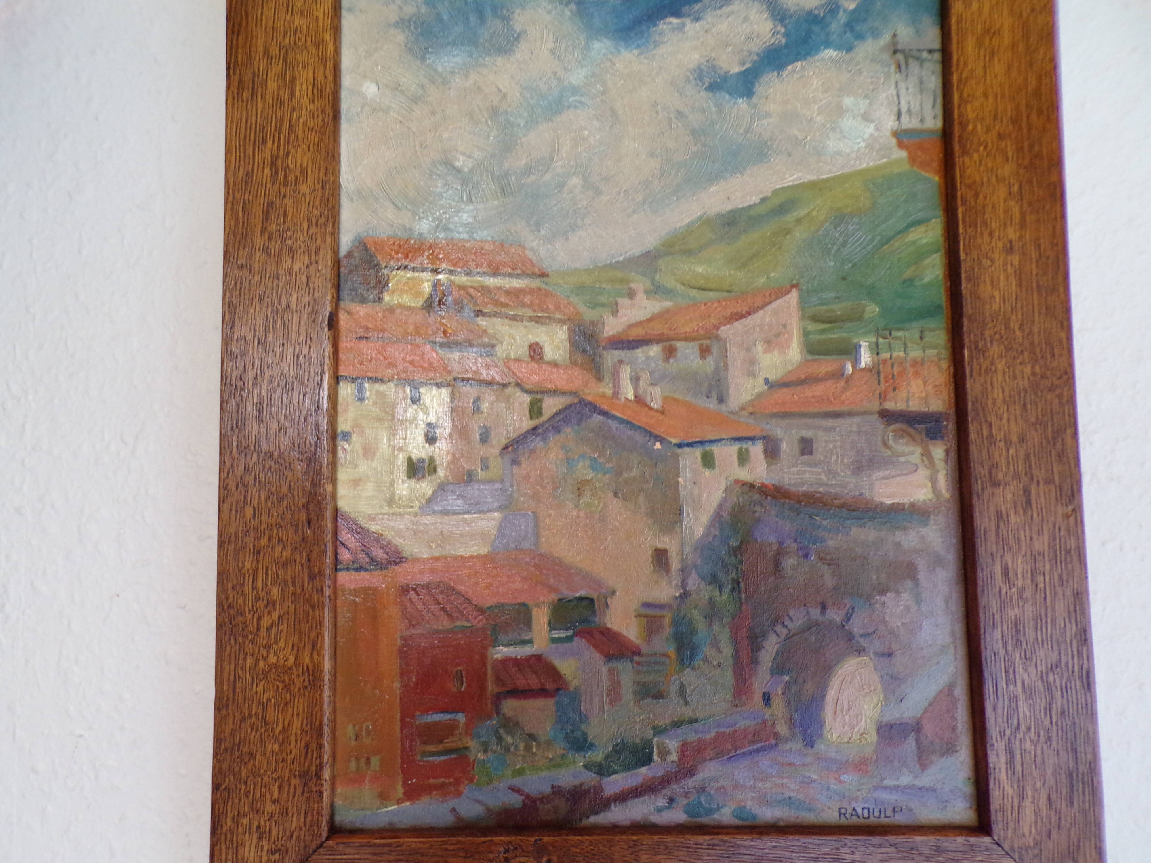 Old Provencal Painting