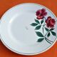 Suite of 6 plates 40s and 50s Faïence H.B.C (Hyppolite, Boulenger, Creil)