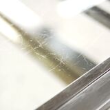 Table low sliding glass of the 1970s
