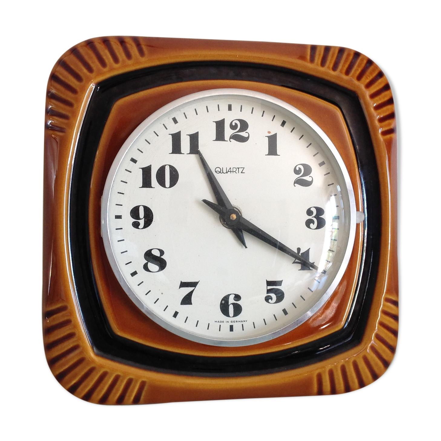 Clock in ceramic - 60-70s