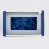 1960s mid-century modern tray, Holzsieb BT Wasungen, Germany