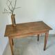 Parisian table in oak and pitch pine