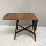 Ercol 1950’s ‘Old Colonial 377” blue label drop leaf table