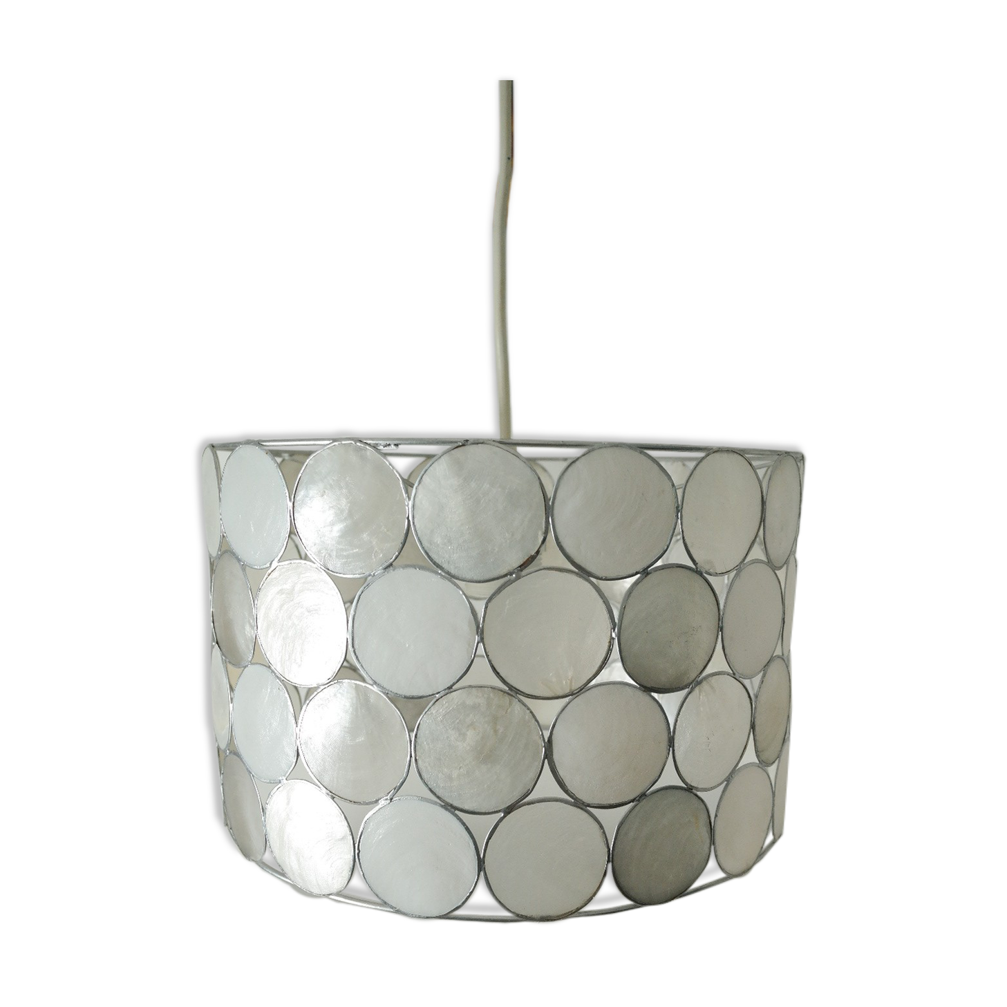 Suspension en nacre vintage