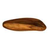 Large sculpted bowl in elm, France, circa 1950