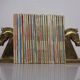 Brass Horses Bookends, 1960s, Set of 2