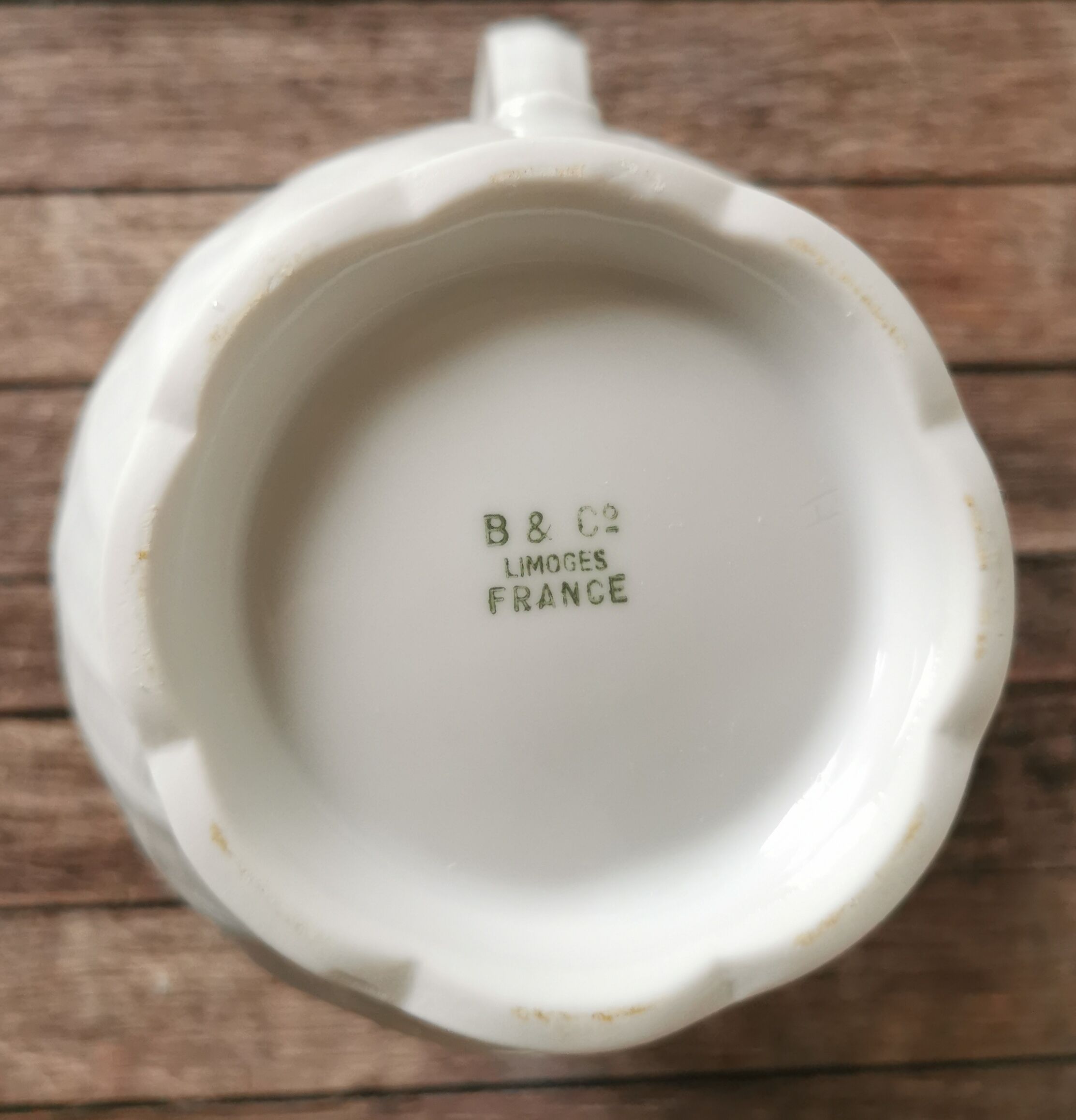 Porcelain teapot Bernardaud