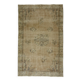 Tapis Oushak Vintage – Palette Chaude & Motifs Subtils, 172 x 258 cm