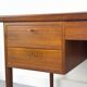 Danish Teak Desk with Drawers, 1960s