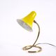 Lampe cocotte vintage jaune