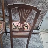 Pair of chairs 19th Napoleon 3