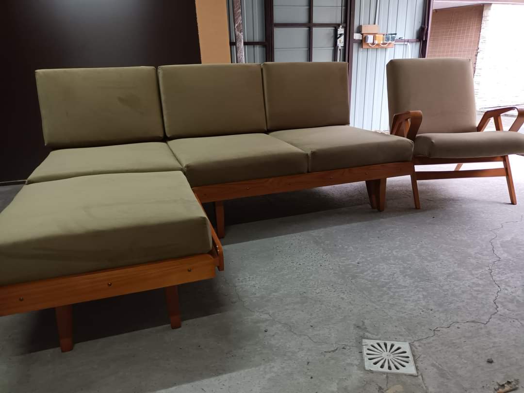 TATRA sofa bed by Jiràk, Vintage Czech 1960s