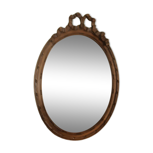 Miroir de style louis - xvi noyer