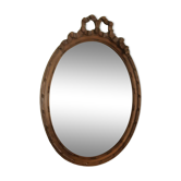 Miroir de style Louis XVI en noyer 80X57