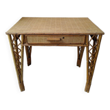 Rattan desk
