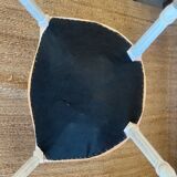 Pair of Louis XVI style medallion armchairs