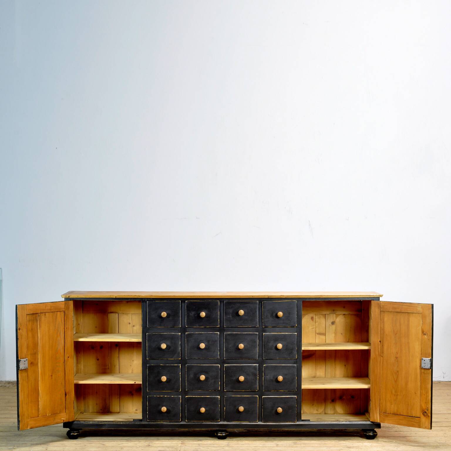 Solid pine sideboard, 1920s