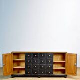 Buffet en pin massif, années 1920