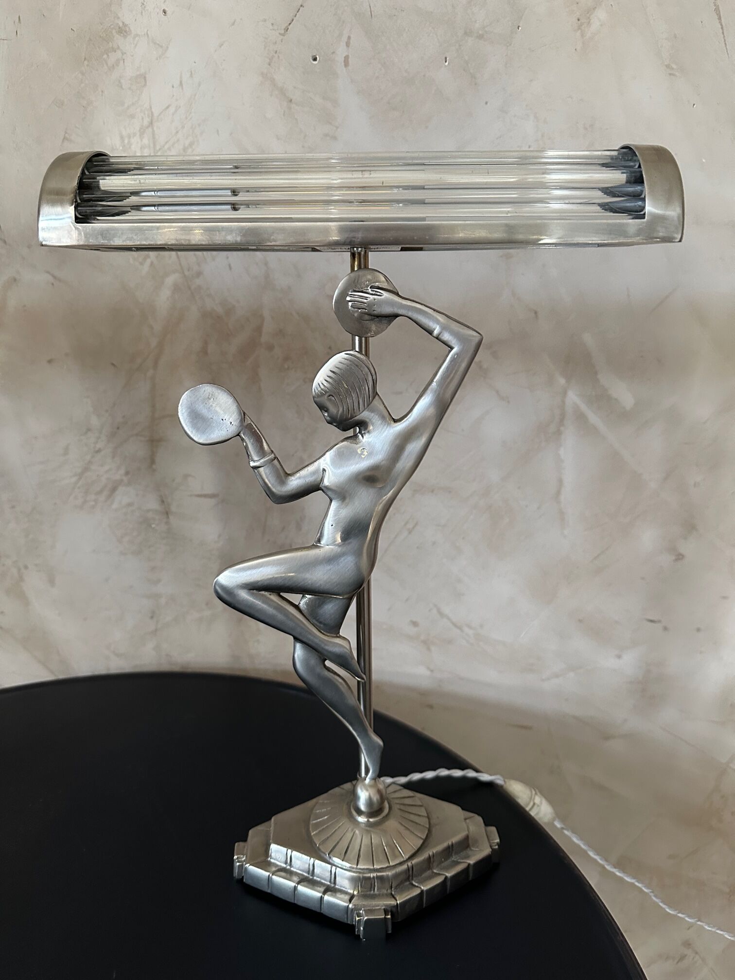 Pair of Art Deco lamps