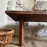 Wooden bedside table