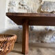 Wooden bedside table