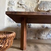 Wooden bedside table
