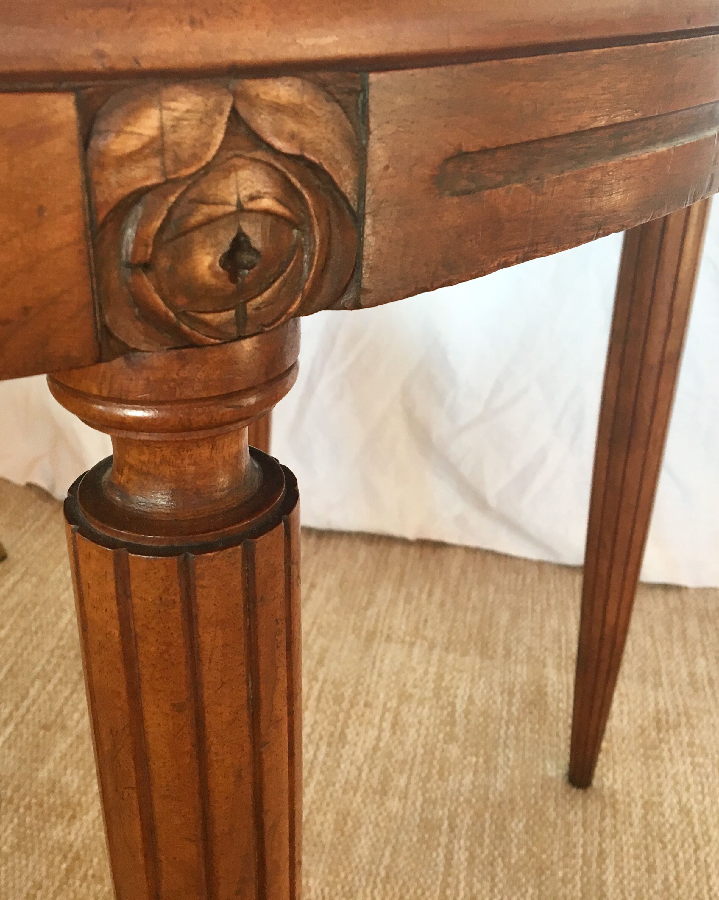 Walnut side table 1930