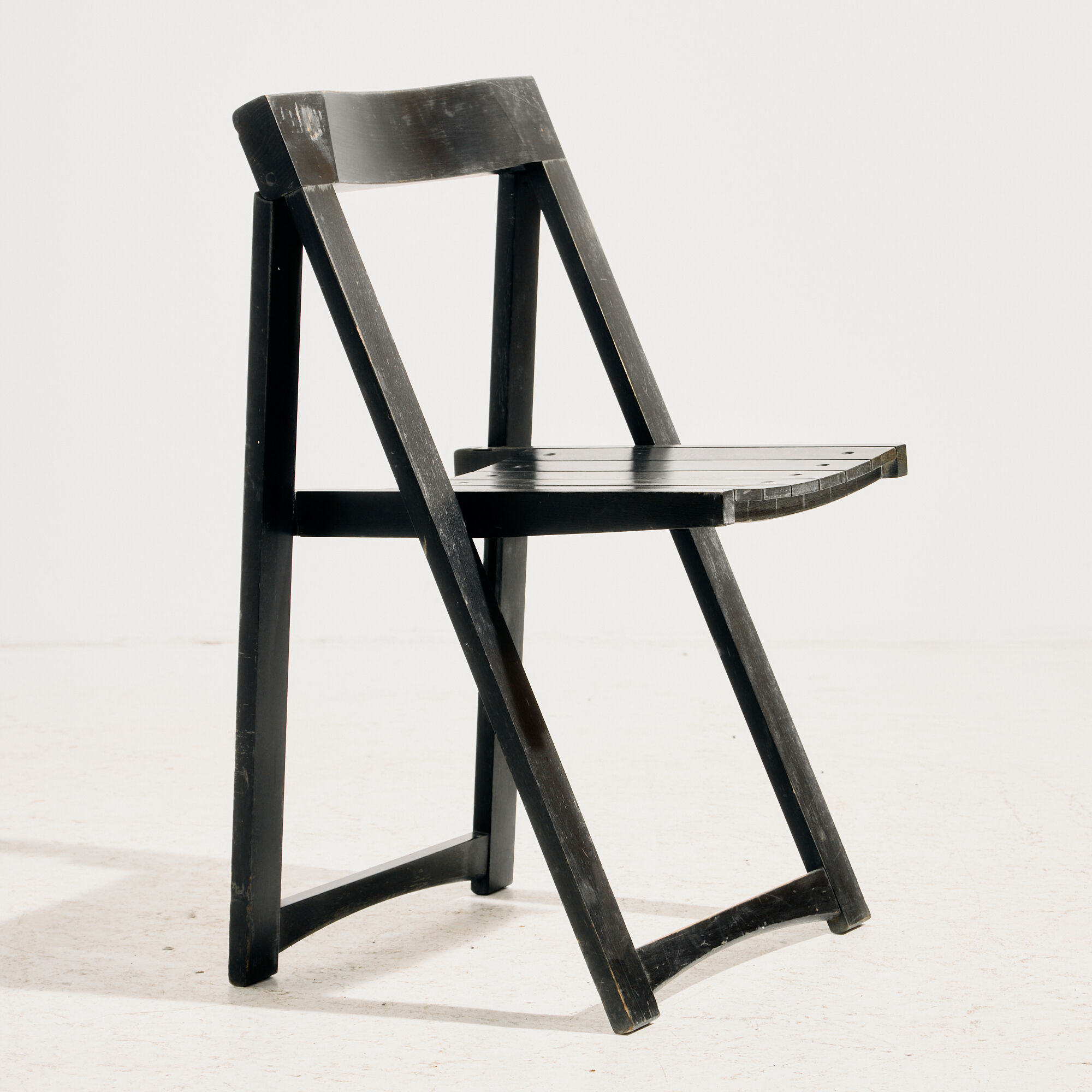 Beech chairs by Aldo Jacober for Alberto Bazzani, set of 2