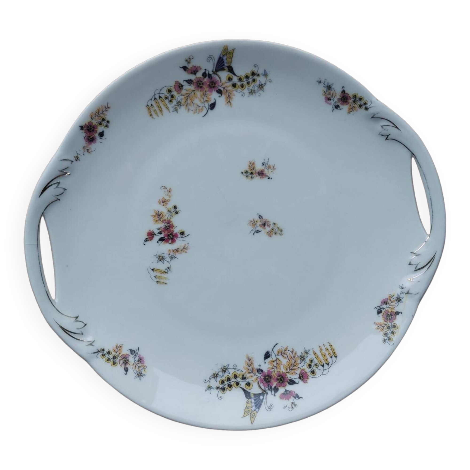 Porcelain pie dish, cake dish