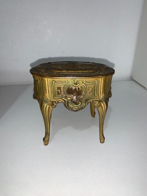 Brass jewelry box