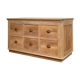 Oak loom cabinet 6 drawers 1930