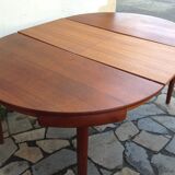 Table and chairs Hans Olsen made in Denmark