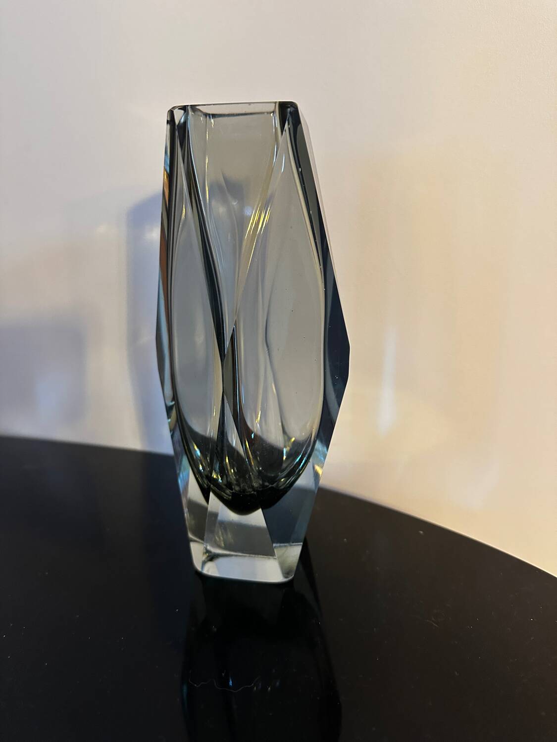 Murano Vase Sommerso Flavio Poli 70s
