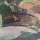 Vintage Oil on Canvas signed Modernist Gustav Adolf Johansson 1972