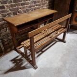 Double school desk