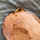 Glazed terracotta dish