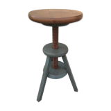 Screw industrial workshop stool patina vintage