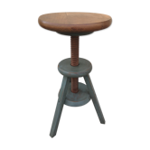 Screw industrial workshop stool patina vintage